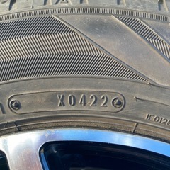 軽自動車用　アルミホイール・タイヤ4本セットの画像