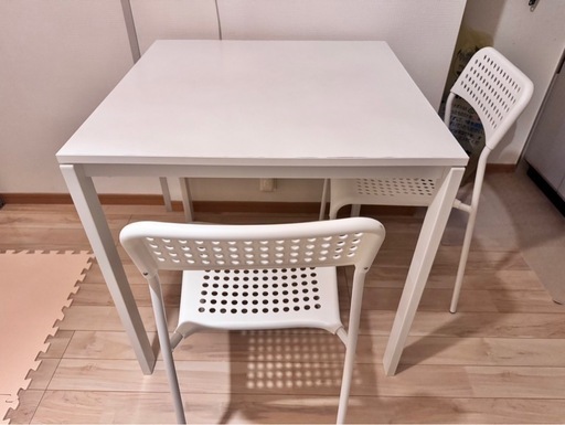【決まりました】IKEA ダイニングテーブル＋チェアセット