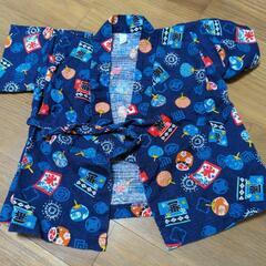 キッズ　子供　甚平セットアップ(値下げ)の画像