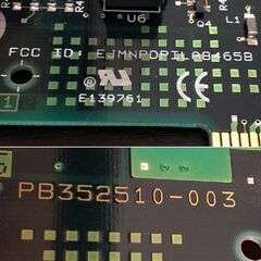 【ジャンク】KALEX PB352510-003 ETHERNET CONTROL BOAEDの画像