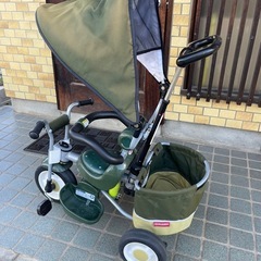 【美品】幌付き三輪車の画像