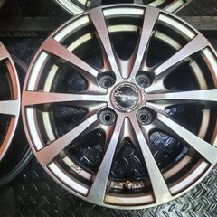 HOT STUFF Exceeder ホットスタッフ エクシーダー 14インチ 4本 5J4HPCD100+38 タンク ルーミー トール パッソ等　(VHX173)の画像