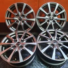 HOT STUFF ホイール4本セット Exceeder E07 (DS) 14インチ 4.5J
