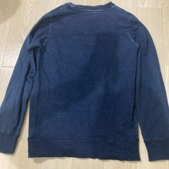 藍染め　スウェット Mサイズの画像