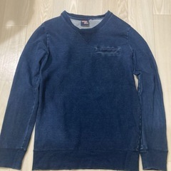 藍染め　スウェット Mサイズ