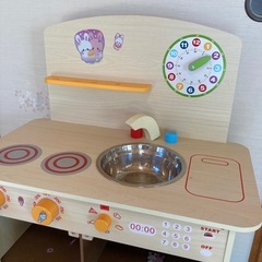 おもちゃキッチン差し上げます。の画像