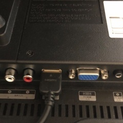 16インチDVDプレーヤー内蔵テレビの画像