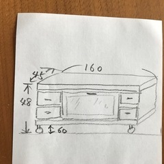 【決まりました】テレビ台ローチェストの画像