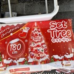 クリスマスツリー　トナカイLEDライト　無料あげます！