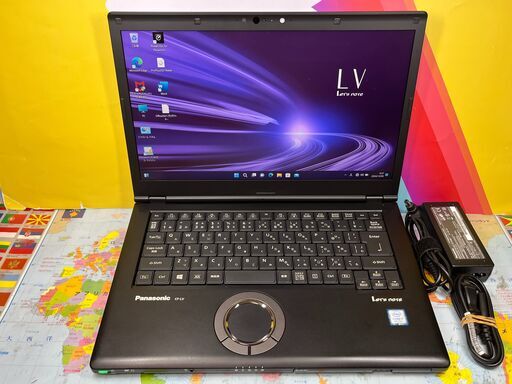 JC1197　極美品 パナソニック i7 512GB DVDマルチ CF-LV8 レッツノート　軽量　大画面