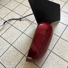 ドアミラー　右　日産ノートE11 ラディアントレッドの画像