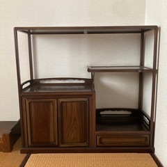 茶棚　
飾り棚　アンティーク