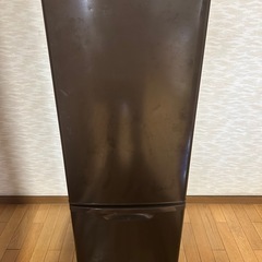 【緊急】冷蔵庫 168ℓ　ブラウン