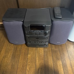 パナソニック CD/カセットテープ システムコンポ SA-CH303