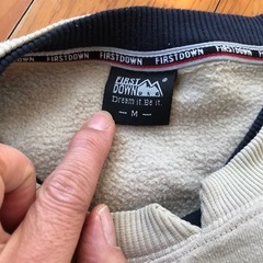 ファーストダウン　メンズMからL フリーストレーナーの画像