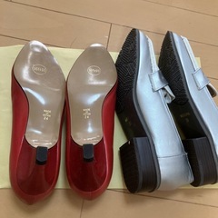 未着用　24センチレディース靴二足まとめての画像