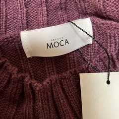 MOKA ニットワンピース　の画像