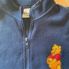 ディズニーストア購入　プーさん　フリース　サイズ10/12の画像