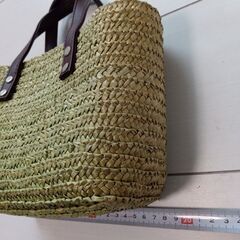 未使用★ミニかごバッグの画像