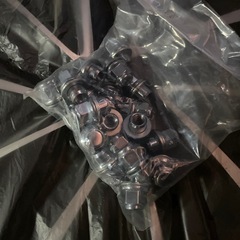 90ノア　純正タイヤ&ホイール&ホイールナットセットの画像