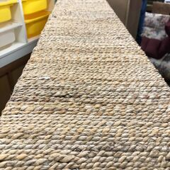 値下げしました！アジアン オープンシェルフ パーテーション 飾り棚 ウォーターヒヤシンス ラック ディスプレイ クリーニング済 堺市 石津【ジャングルジャングルサカイ石津店】の画像