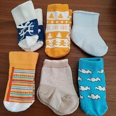 【無料】ベビー靴下7~9㎝6足セット