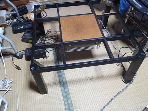 コタツ、73x73、動作確認済み、暖房