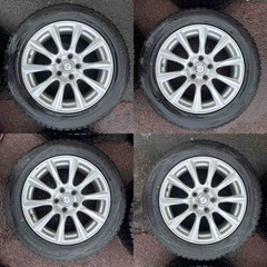 バリ溝!!　225/55R17 スタッドレス 4本セット アルファード ヴェルファイア エルグランド　
