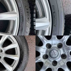 バリ溝!! 225/55R17 スタッドレス 4本セット アルファード ヴェル