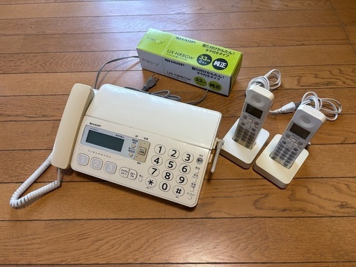 ■□ファクシミリ■□電話FAX SHARP UX-D20CW（子機2台タイプ）■□