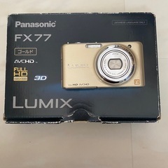 【ほぼ未使用】Panasonic ＬＵＭＩＸ DMC-FX77 ...