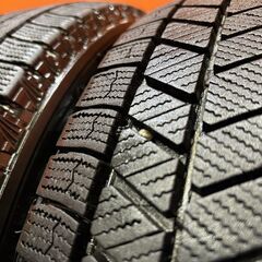 BS BRIDGESTONE BLIZZAK VRX3 185/60R15 15インチ スタッドレス 4本 21年製 バリ溝 シエンタ ヤリス ヴィッツ等　(VTL185)の画像