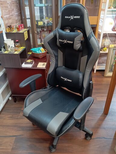 GALAXHERO  ゲーミングチェア　サイズ（約）幅67×奥51×高124　　■近隣配送無料 買取GO‼　栄和店