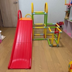 値引き可　（中古）ジャングルジムの滑り台