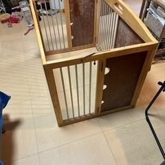 ワンチャン用、折りたたみゲージ
