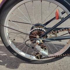【良品】20インチ折り畳み自転車 外装6段変速  整備済み! の画像