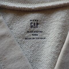 babyGAP　ベビーギャップ 　スウェットカーディガン　70㎝の画像
