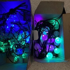 ソーラーイルミネーション2個セットの画像