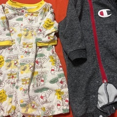 冬　長袖　ロンパース　カバーオール
の画像