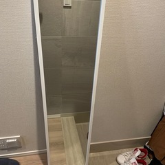 扉掛け姿見　鏡
