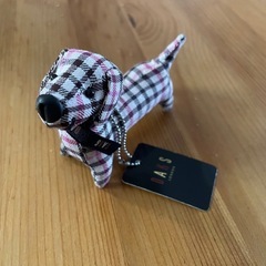 【新品】DAKS　ミニダックス犬キーホルダー
