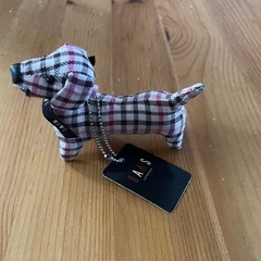 【新品】DAKS　ミニダックス犬キーホルダーの画像