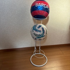 サッカーボール置きの画像