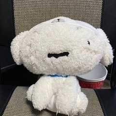 クレヨンしんちゃんのしろのぬいぐるみ