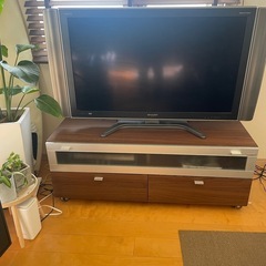 【取りに来ていただける方0円】テレビとテレビ台
