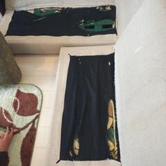 L字ソファ　破れありの画像