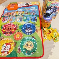 アンパンマンのおもちゃ２つセット　中古