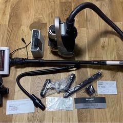 お話中 SHARP ¥29,980 EC-N02SN+¥5,500 EC-N02SN掃除機セット     の画像