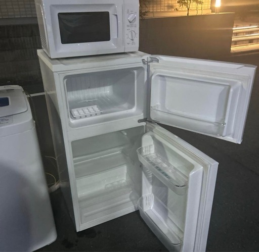 【一人暮らし3点セット！】洗濯機、冷蔵庫、電車レンジ！　美品　ホワイト
