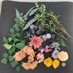 造花　ピック　葉など色々